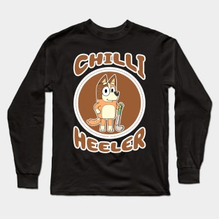 Chilli Heeler Long Sleeve T-Shirt